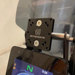 GPS mounting bracket for bar  ∅12,  22 & 28 mm