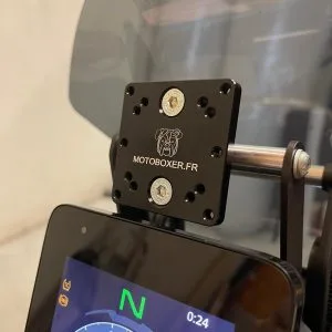 GPS mounting bracket for bar  ∅12,  22 & 28 mm