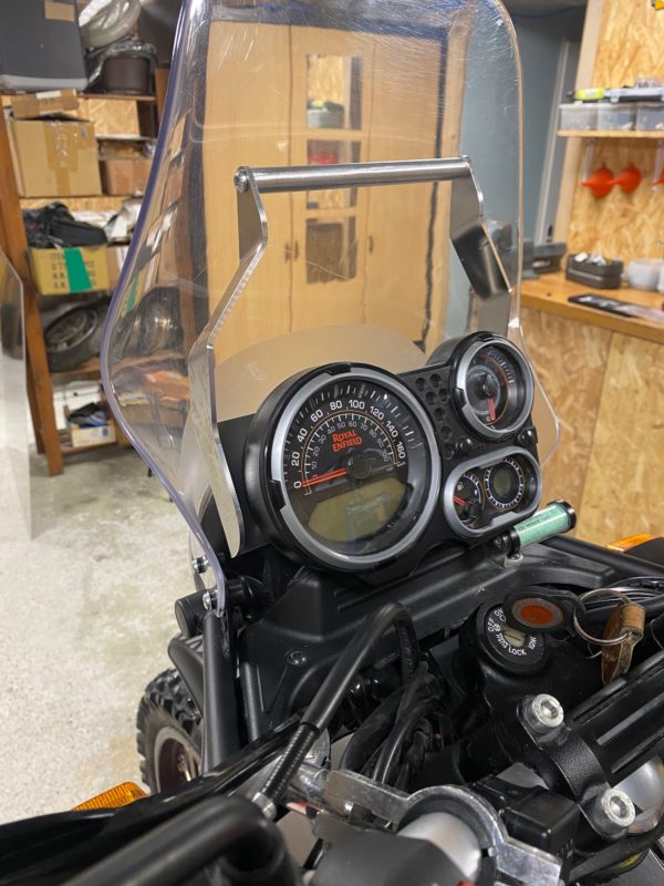 GPS backet frame for Royal Enfield Himalayan