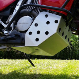 monobloc bash plate for honda transalp 600