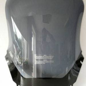 dark smoked touring windscreen honda 650 transalp