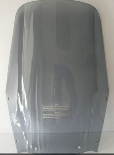 dark smoked touring windshield for kawasaki 500 kle for 1994-2004 type