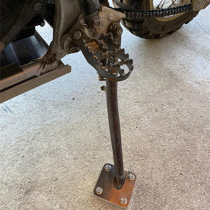 side stand foot extension for honda transalp 600 et 650