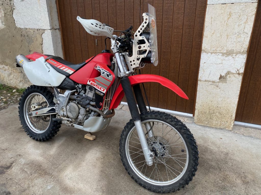 Rally fairing kit 2 headlights Honda XR 400 / 600 / 650 Motoboxer