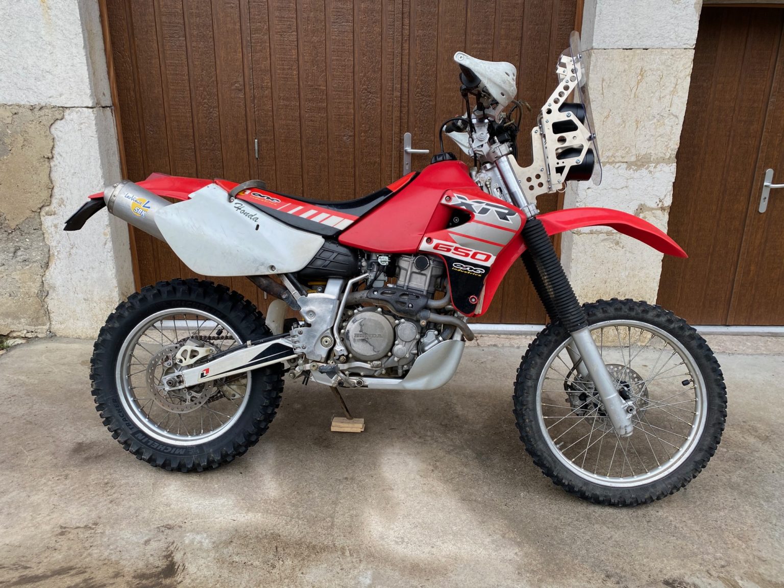 Rally fairing kit 2 headlights Honda XR 400 / 600 / 650 Motoboxer