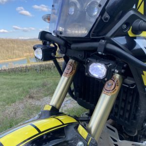 Low/ high beam motorcycle LED lights