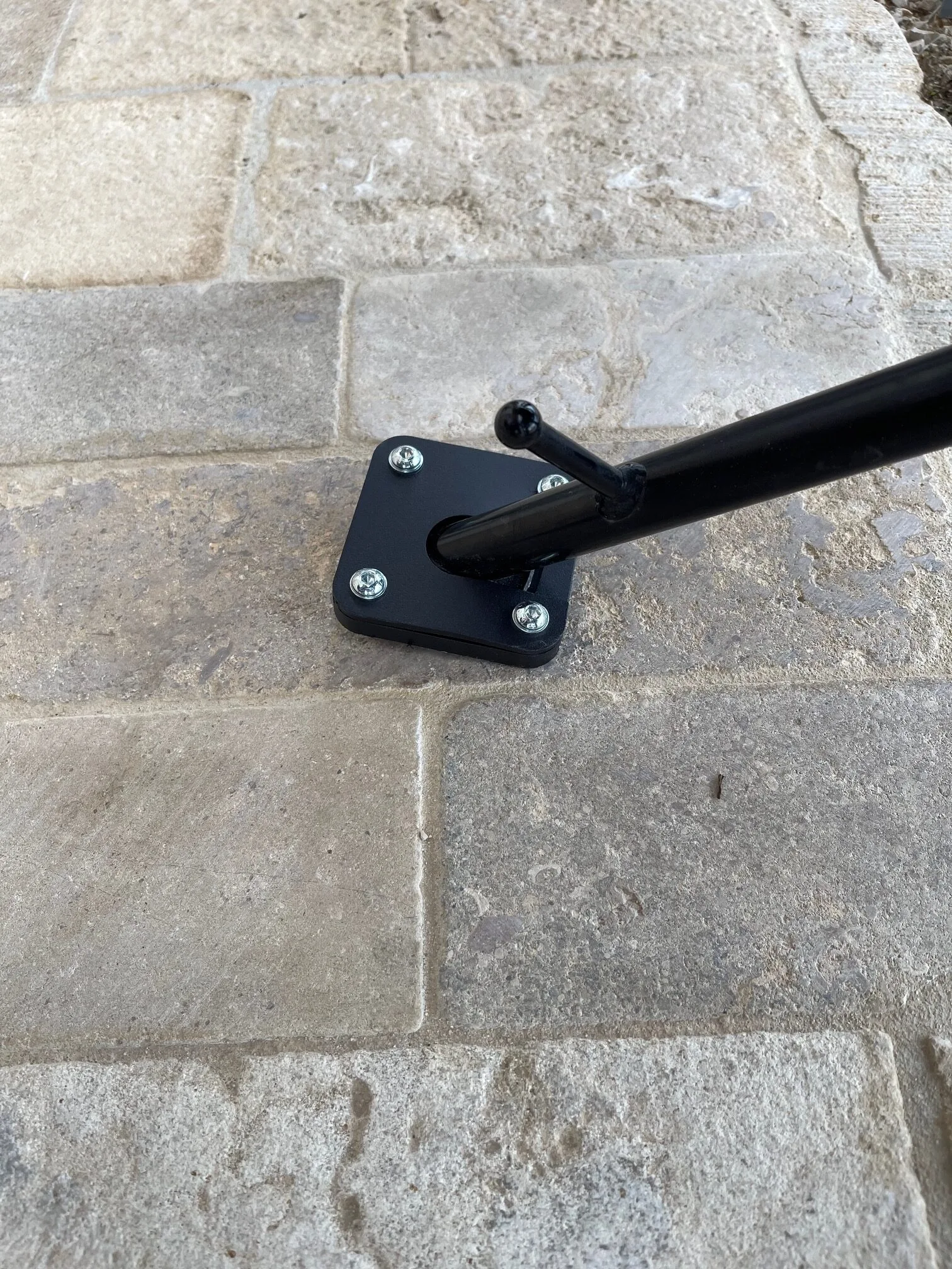 Side stand foot enlarger Honda Transalp 600, 650 and 750