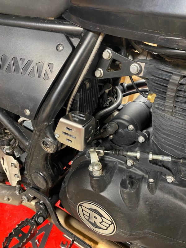 brake fluid tank protection for Royal Enfield Himalayan