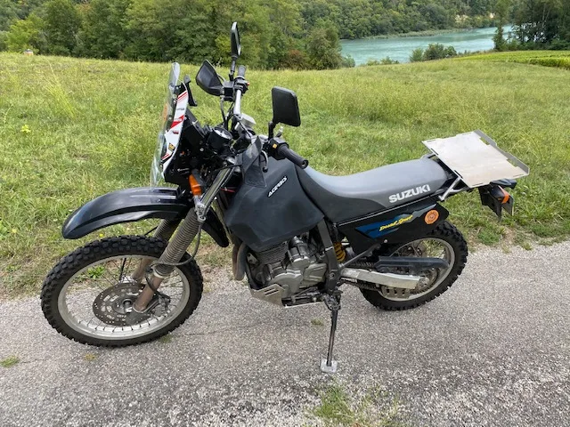 Spacer and luggage rack yamaha T7