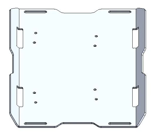 Universal luggage rack