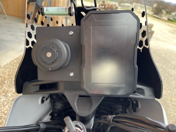 Base for OEM display + GPS - Ducati Desert X - Image 2