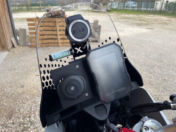 Base for OEM display + GPS - Ducati Desert X - Image 3