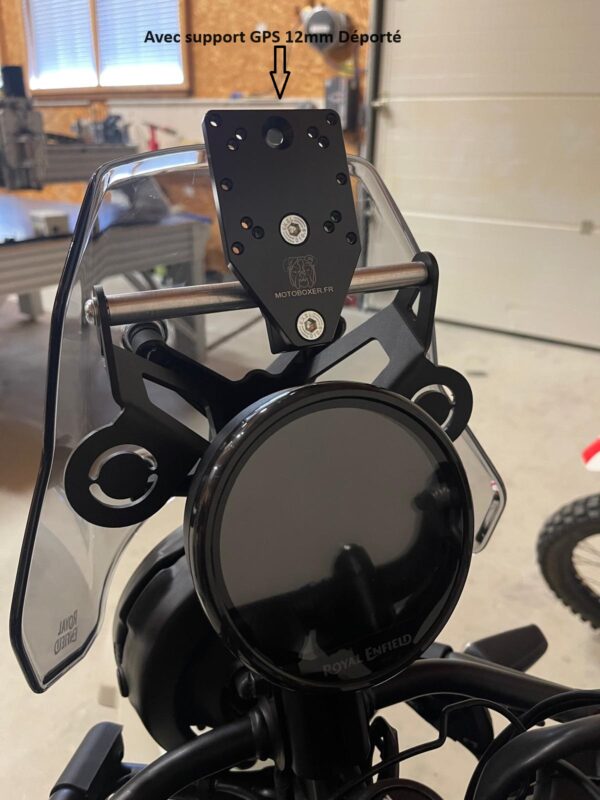 GPS bracket frame - Royal Enfield Himalayan 450 + plug drilling - Image 4