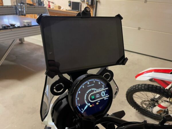 GPS bracket frame - Royal Enfield Himalayan 450 + plug drilling - Image 2