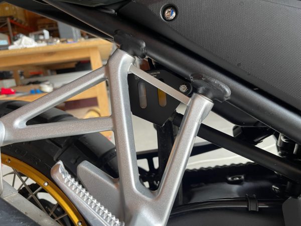Rear brake tank fluid protection Kove 800