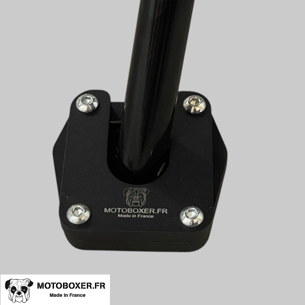 Side stand foot enlarger for QJ Motors, SRT 125 DX
